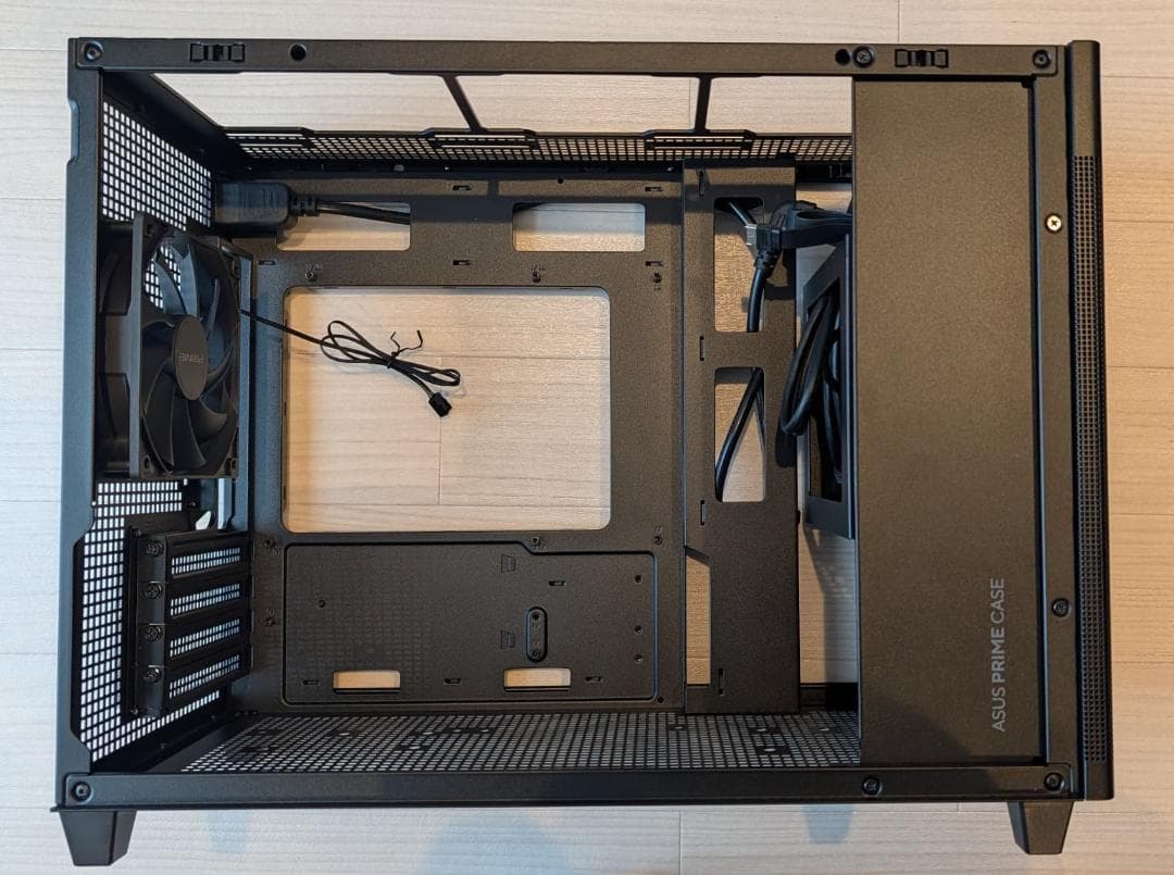 ASUS AP201 PRIME TG CASE ブラック PCケース