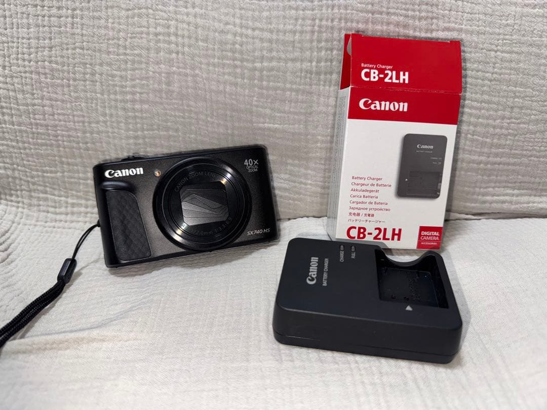 Canon PowerShot SX740 HS ブラック