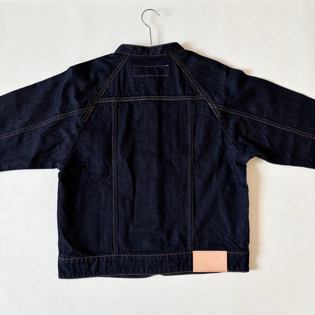 美品　si-si-si comfort BASIC DENIM JACKET