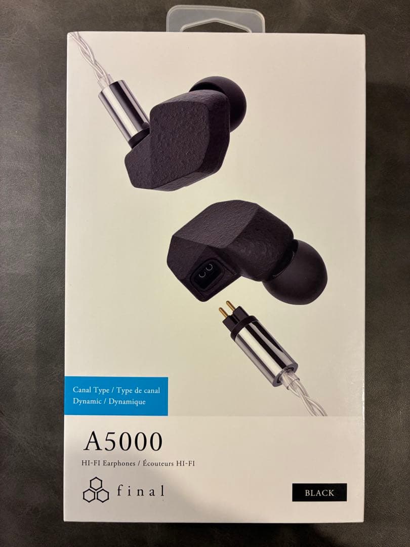 final A5000 ブラック 有線イヤフォン