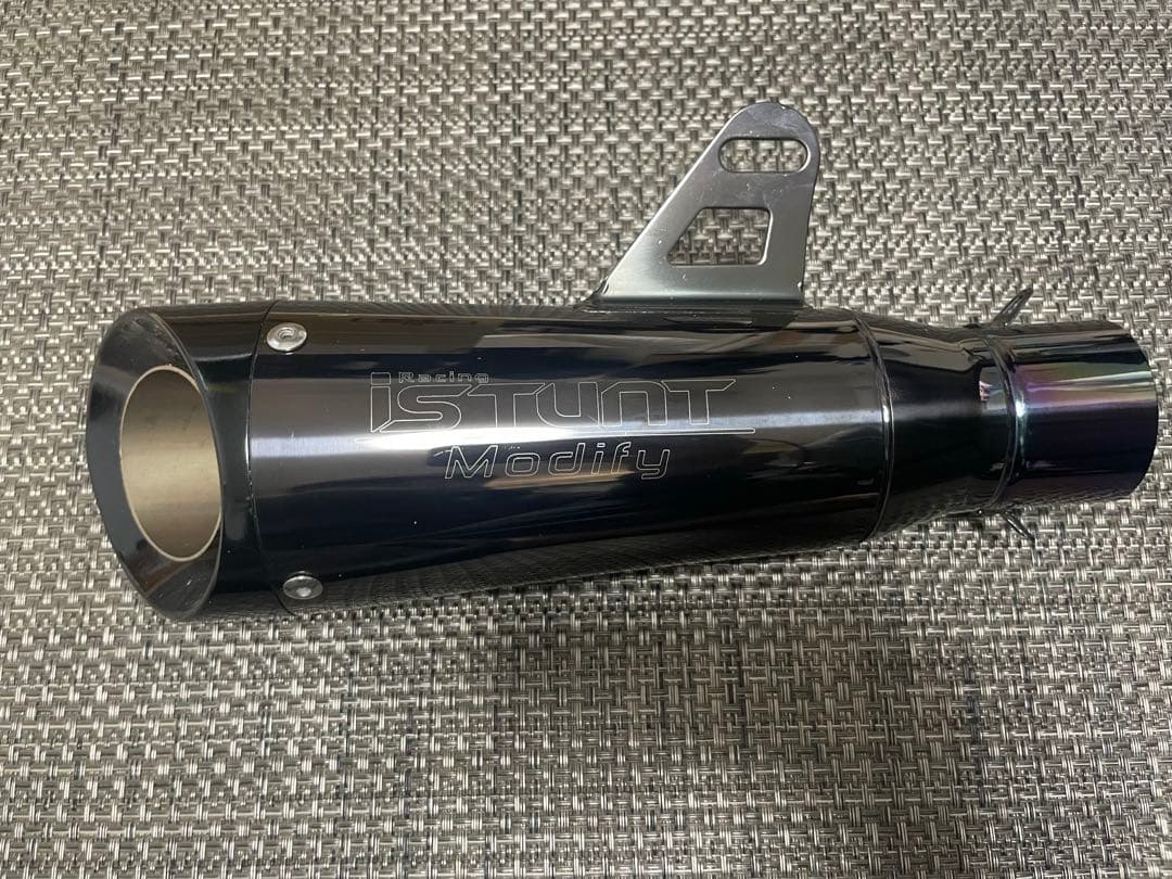 ニンジャ250 400　ISTUNT Modify ブラック 汎用マフラー