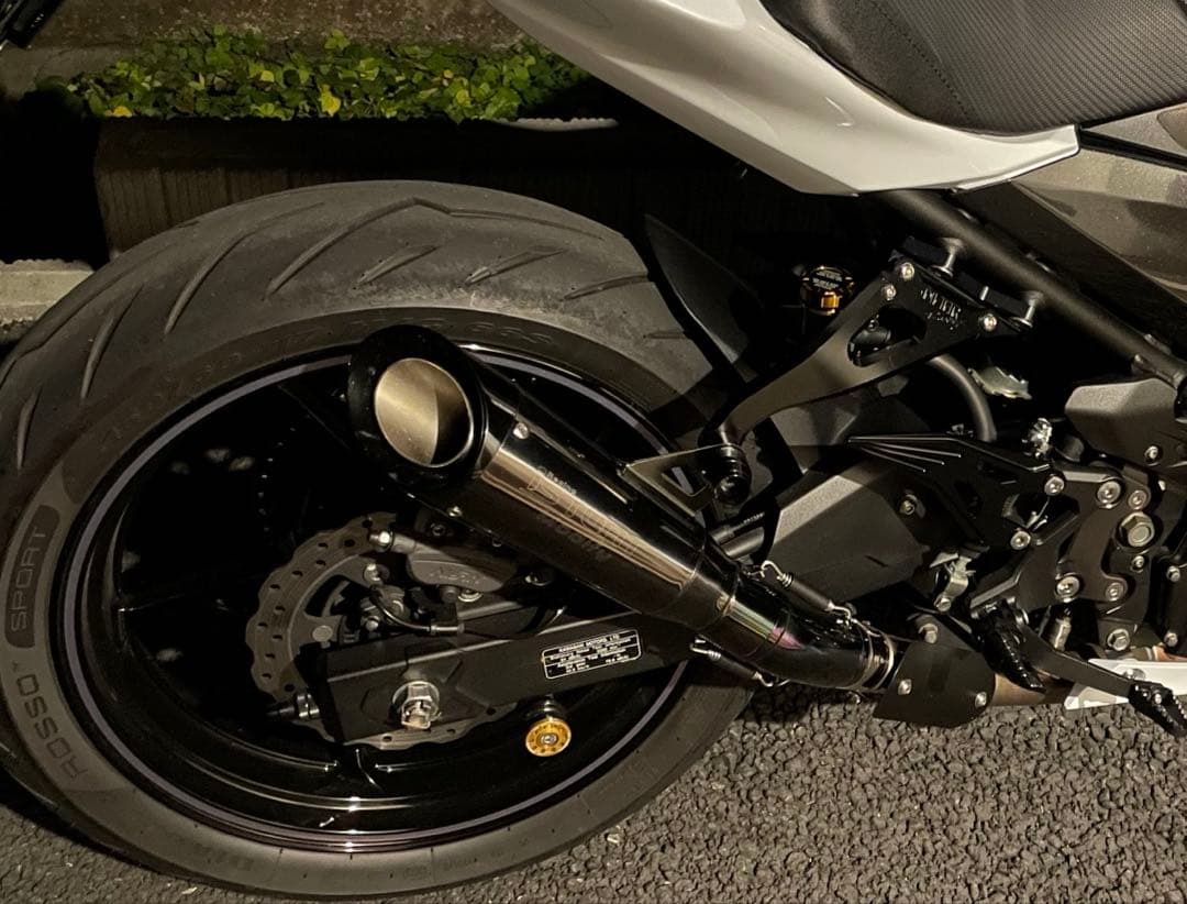 ニンジャ250 400　ISTUNT Modify ブラック 汎用マフラー