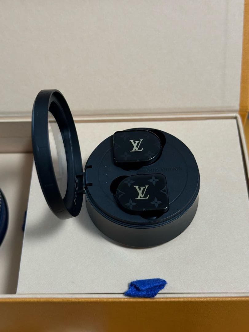 極美✨ ルイヴィトン ホライゾン モノグラム ワイヤレスイヤホン ブラック
