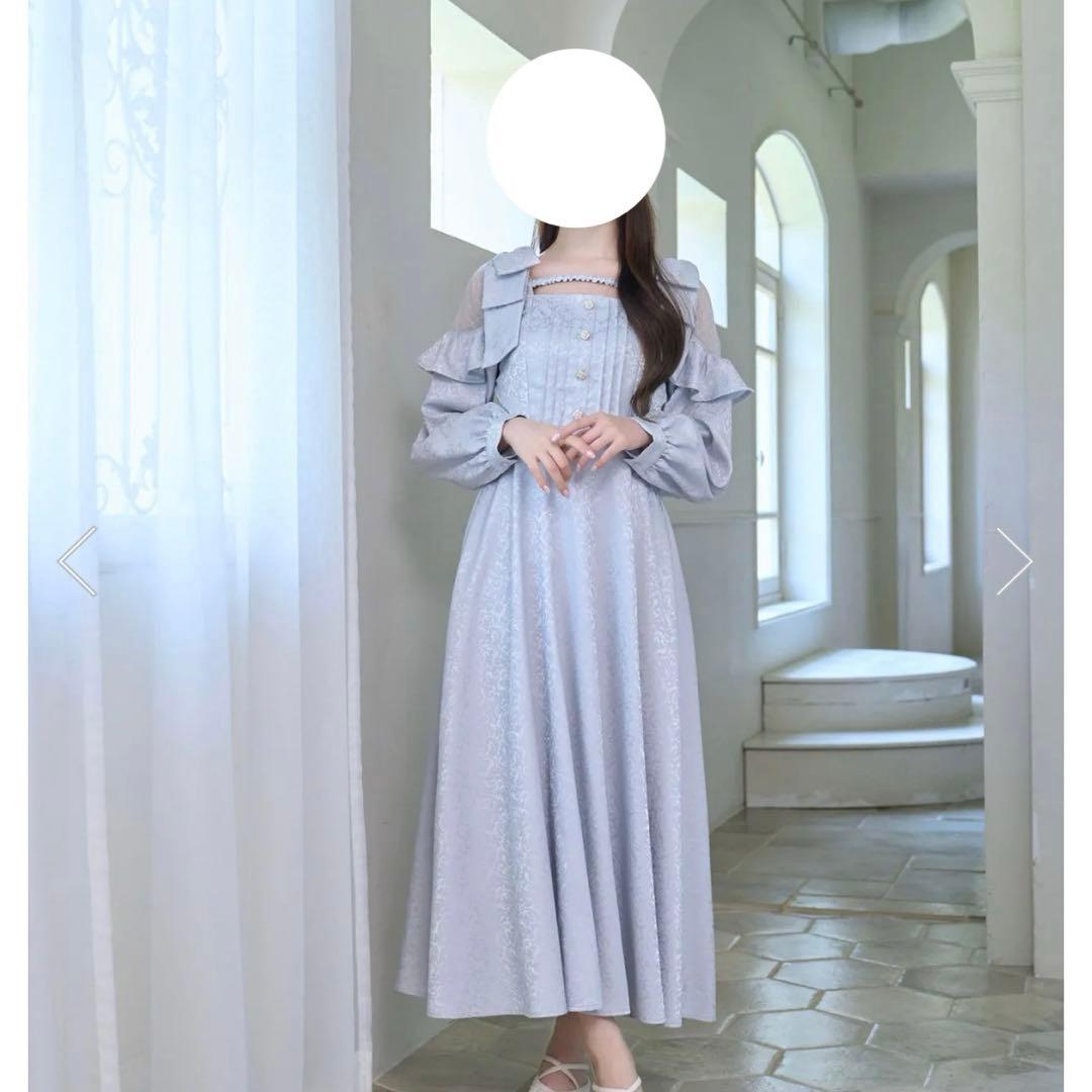 ワンピース RoseMuse Lace switching jacquard dress