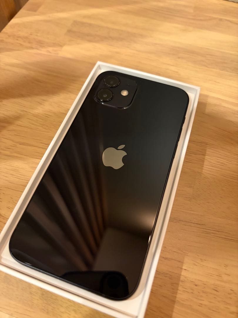 Apple iPhone 12 ブラック 本体　SIMフリー