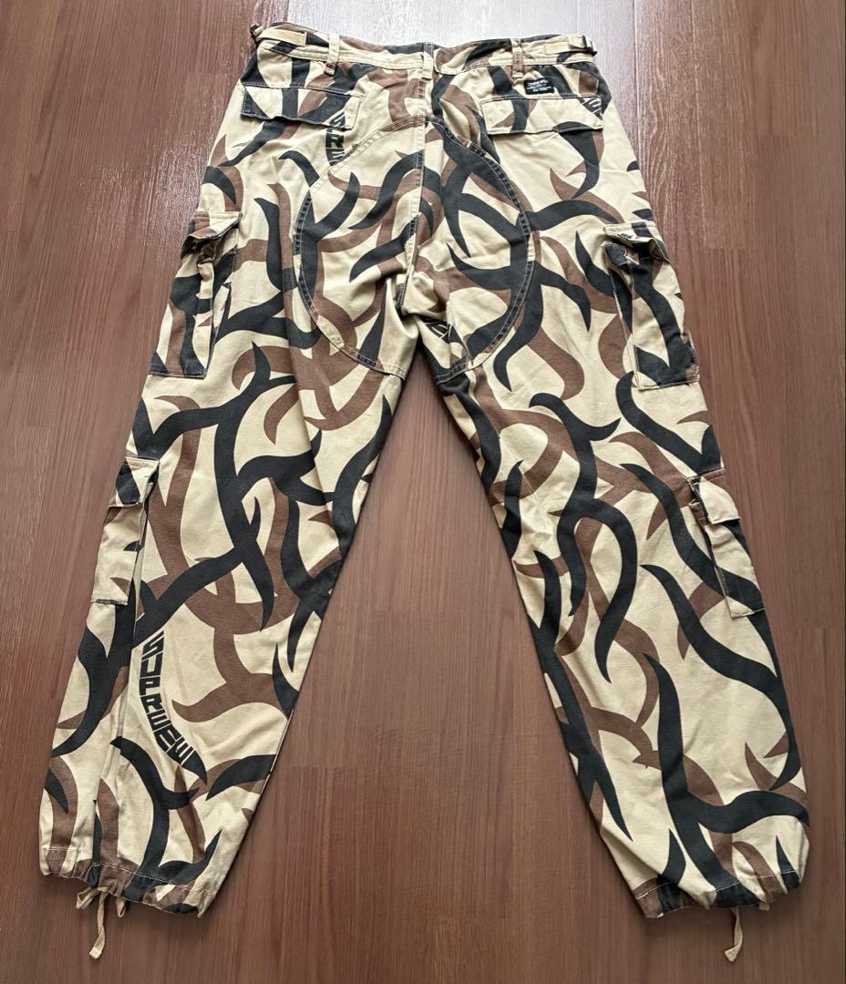 Supreme シュプリーム トライバルカモ カーゴパンツ W32たくあん