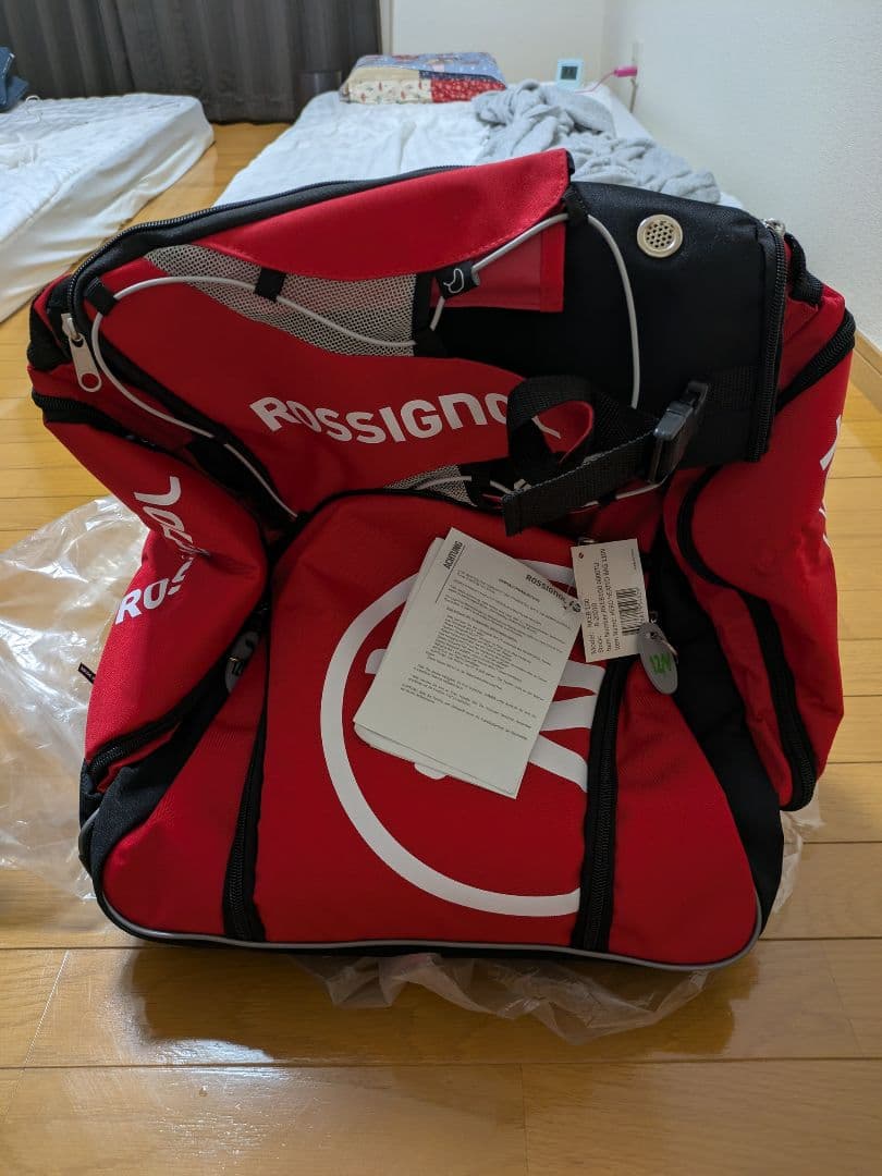 【Tatuya Imura】ROSSIGNOL ヒーテッドバッグ　 赤黒