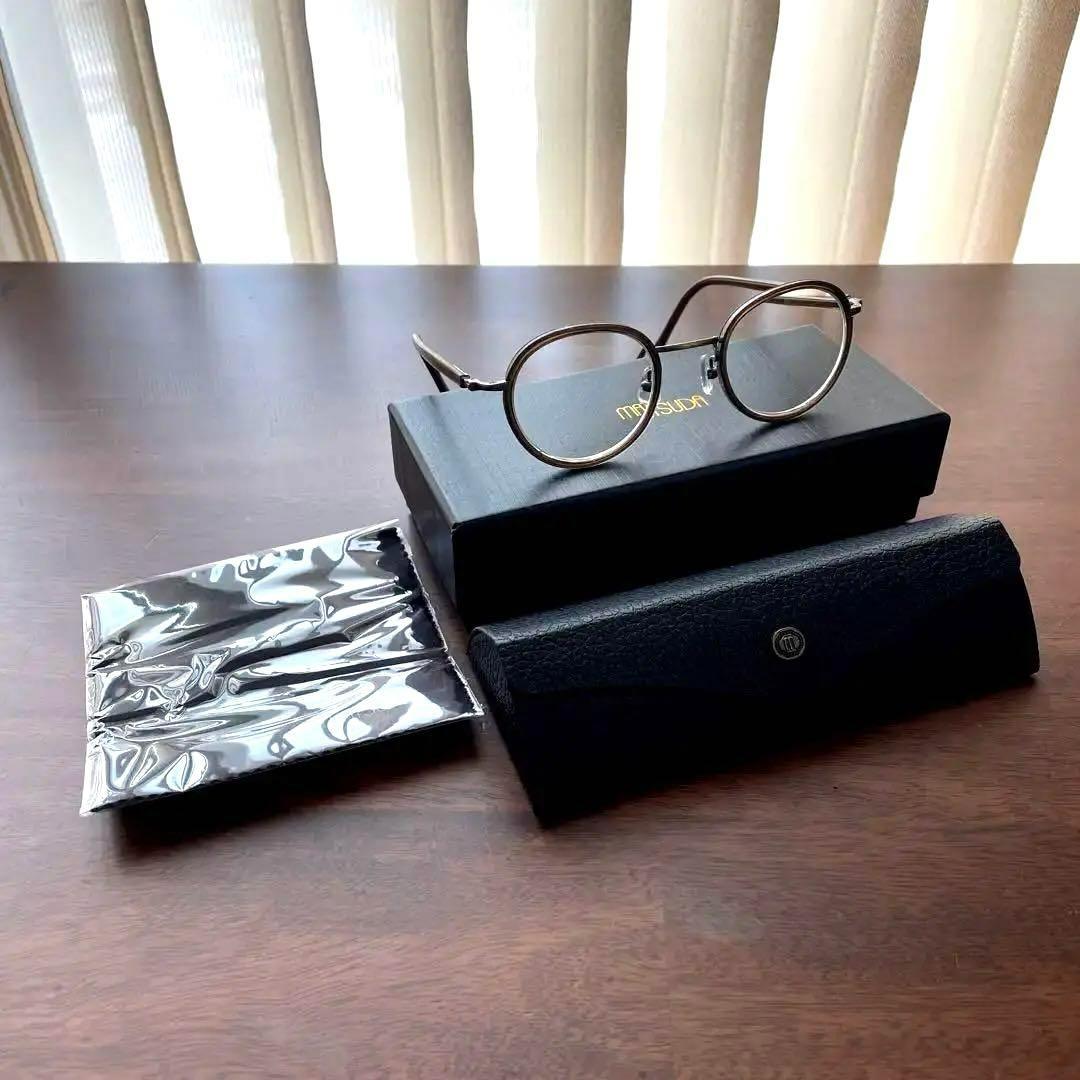 メガネ　フレーム　ボストン　MATSUDA 　M3076 日本製　べっこう色