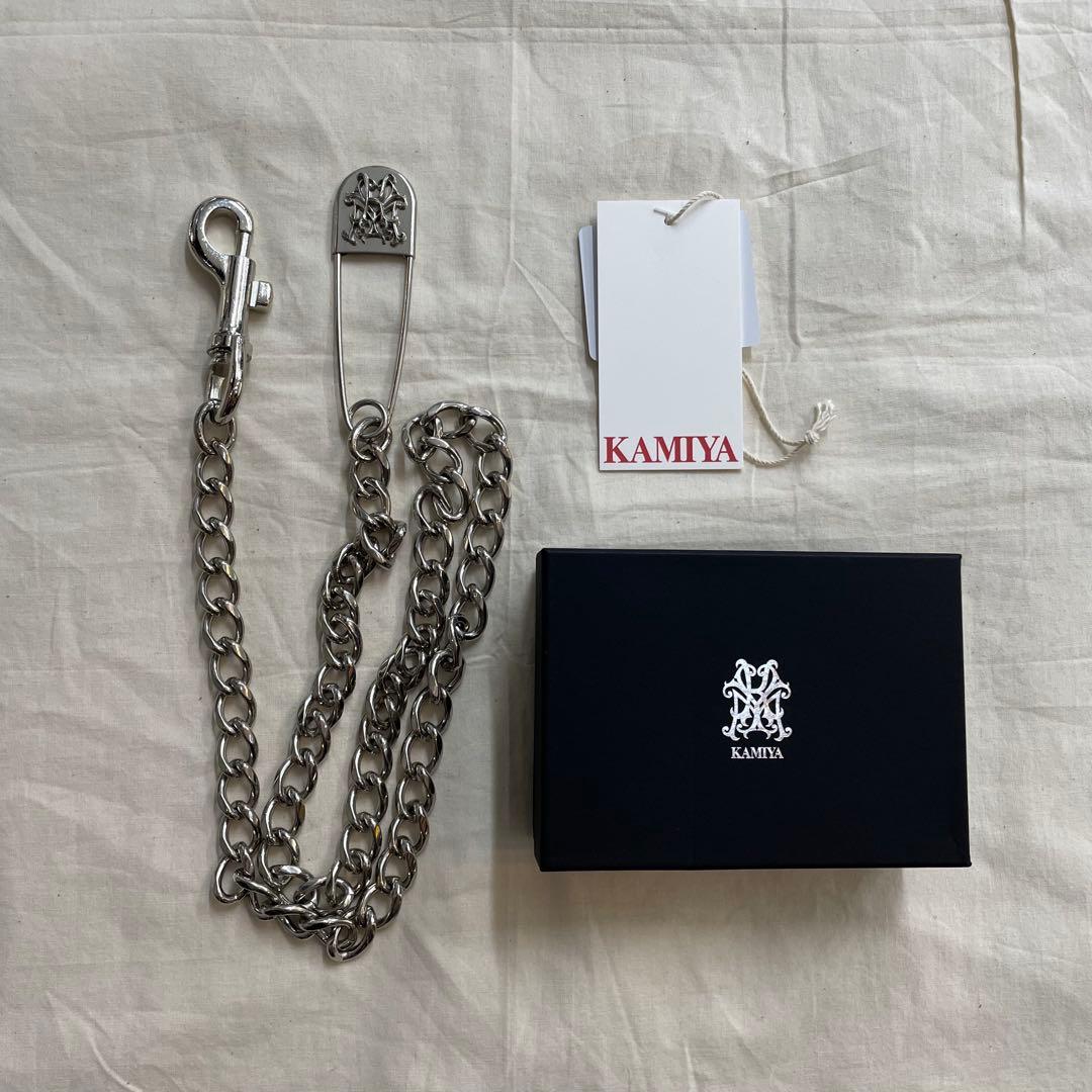 【新品未使用】KAMIYA カミヤ ロングウォレットチェーン