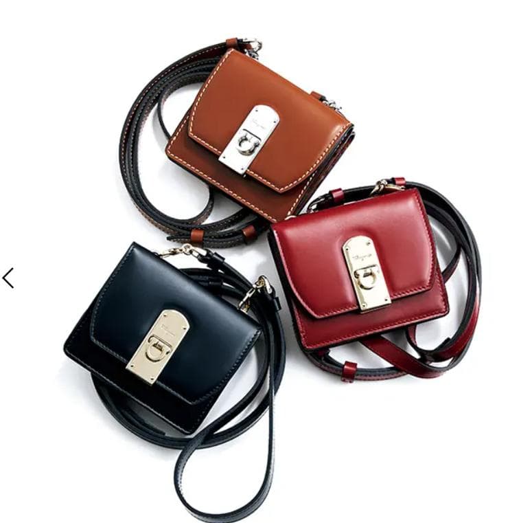 ☆《新品未使用》 フェラガモ ガンチーニ 2WAY ショルダーウォレット