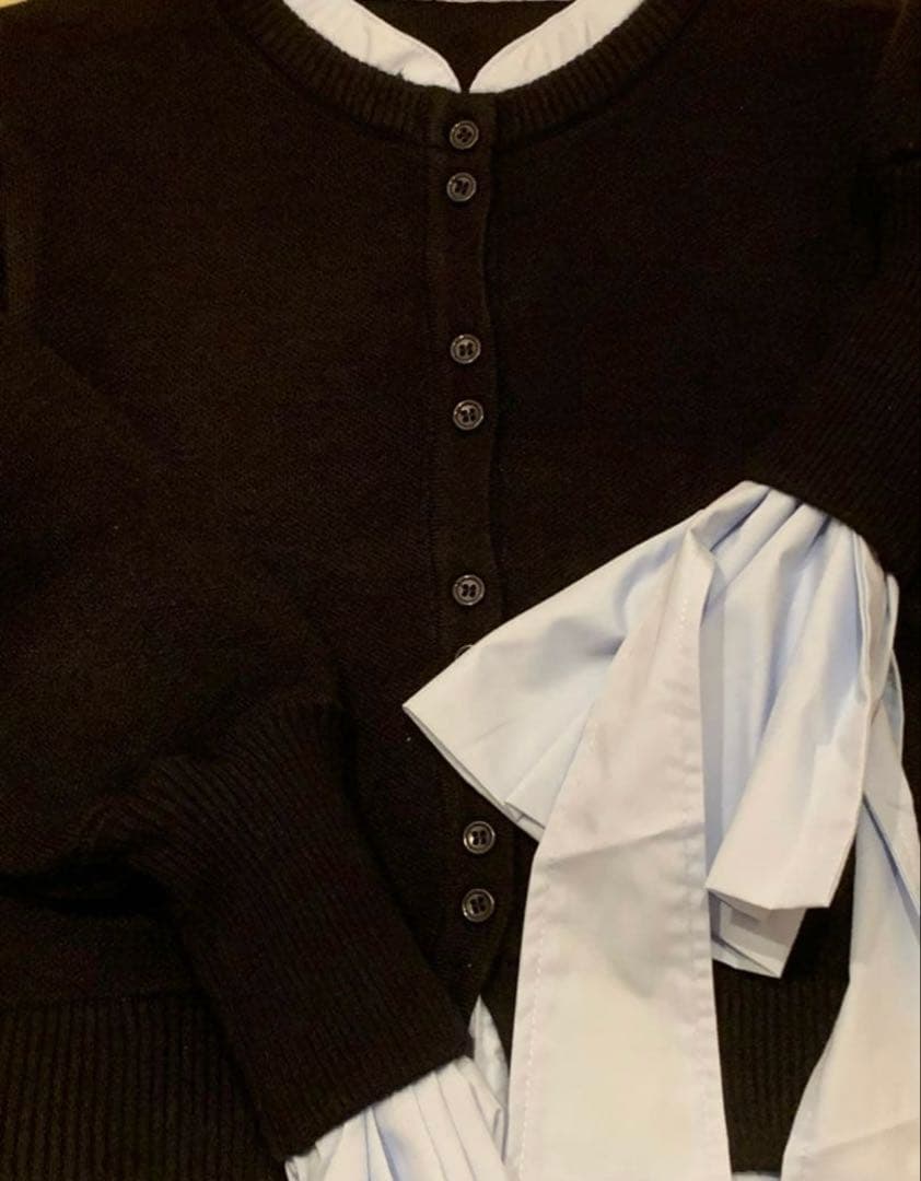 Bibiy ANGELIQUE KNITネイビー①