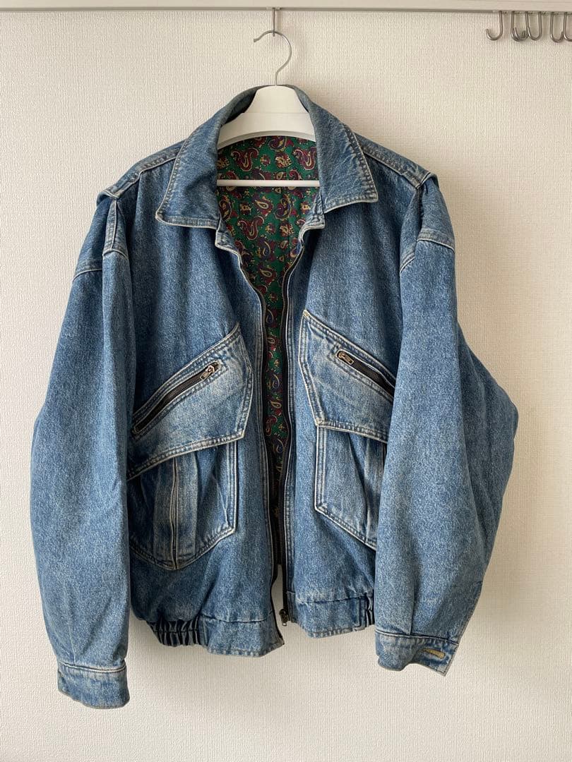 （マルゲリータ）オーバーサイズデニムジャケットBarbour風ロングコート