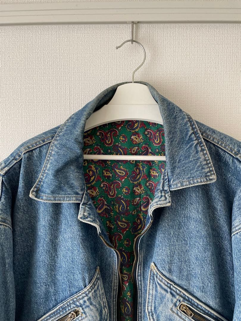 （マルゲリータ）オーバーサイズデニムジャケットBarbour風ロングコート