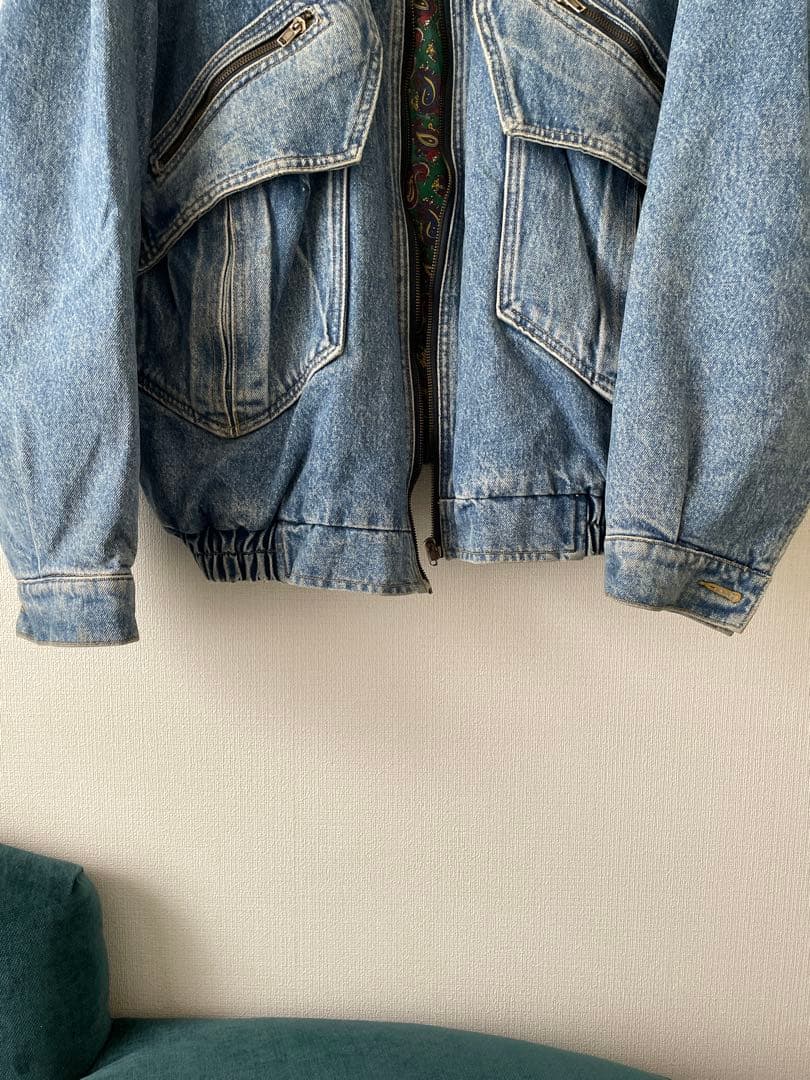 （マルゲリータ）オーバーサイズデニムジャケットBarbour風ロングコート