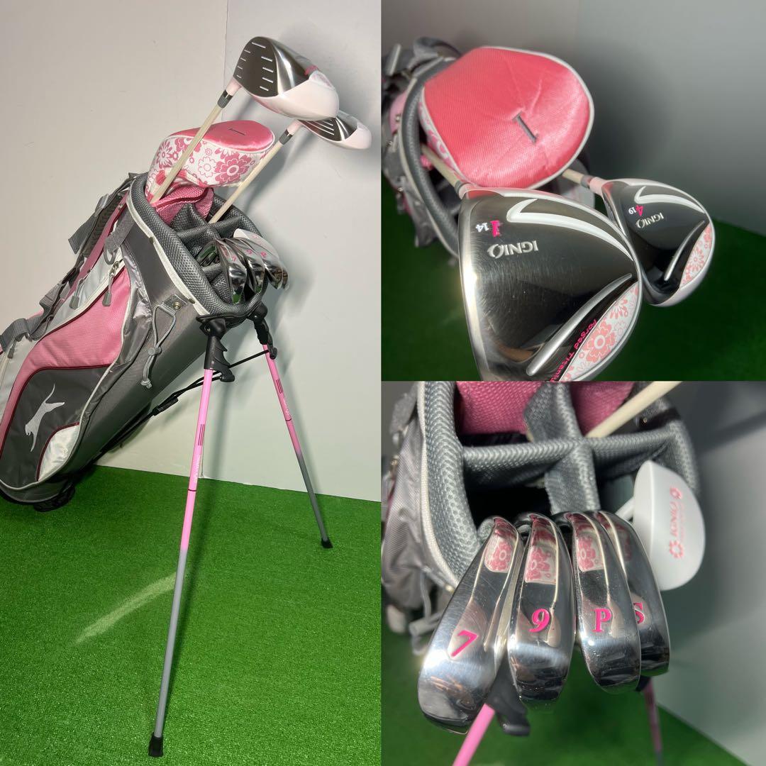 D439 IGNIO ゴルフクラブ クラブセット　初心者　レディース