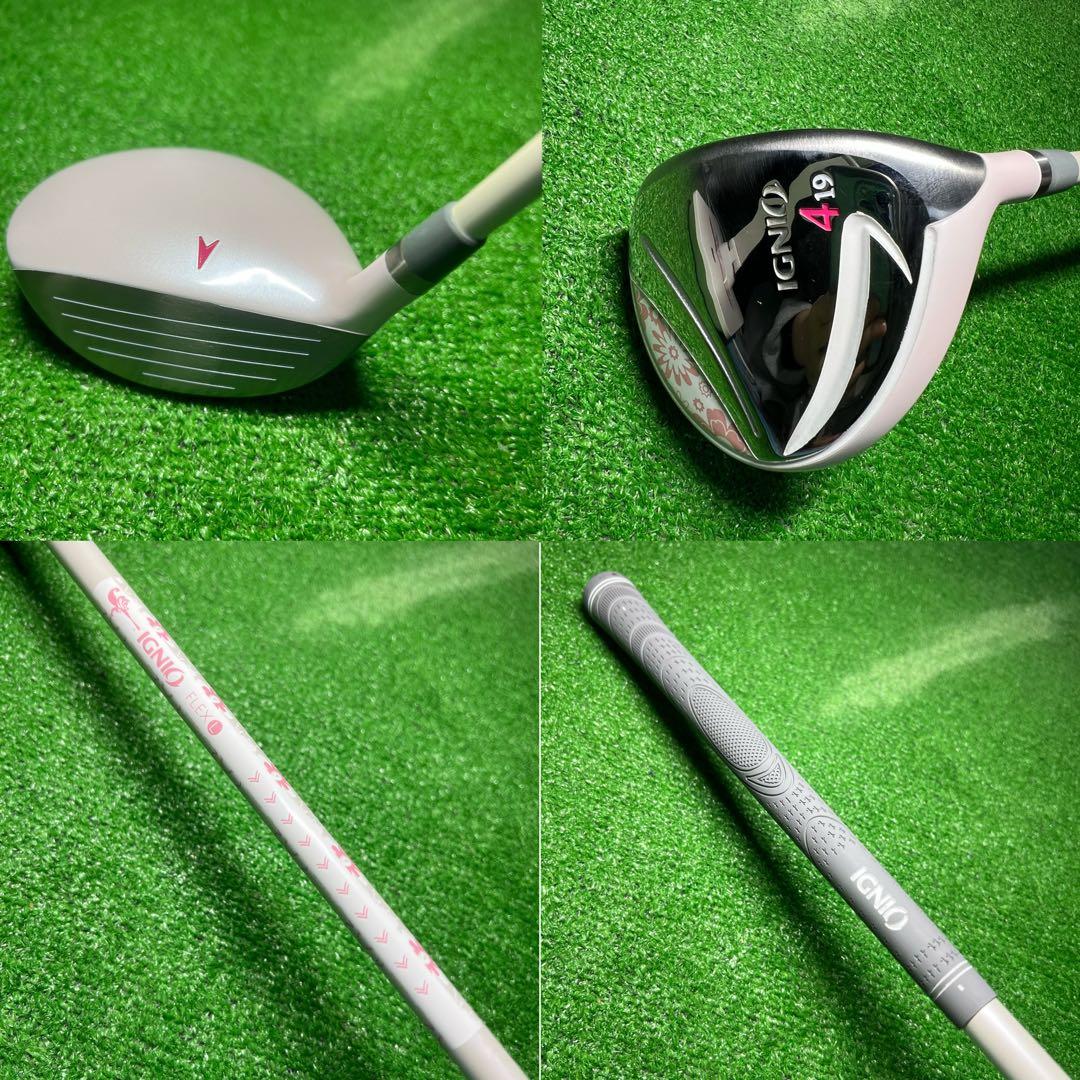 D439 IGNIO ゴルフクラブ クラブセット　初心者　レディース