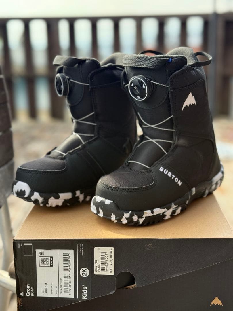 BURTON ブーツ キッズ Grom BOA スノーボード ジュニア ユース