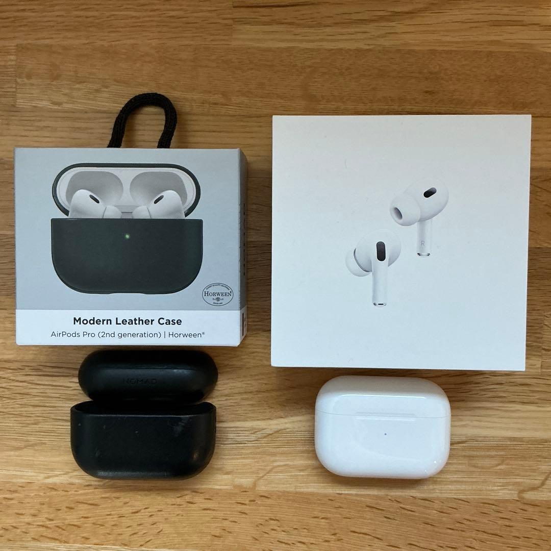 Apple AirPods Pro 2(USB-C) ＋ NOMADレザーケース