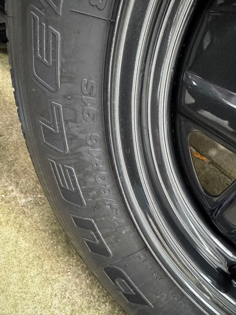 ジムニーJB64 新車外し　スペアタイヤセット　175/80R16