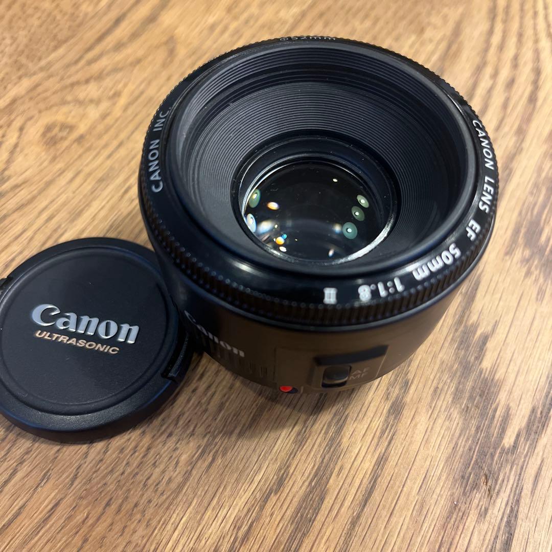 Canon EF 50mm f1.8 Ⅱ 箱　説明書付き