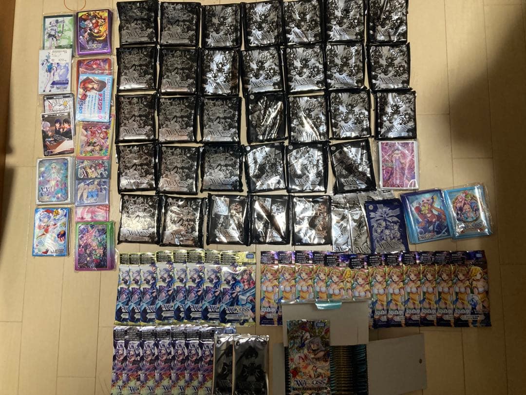 し*ぃ様 ウィクロス パック　スリーブ　特典　大量　wixoss