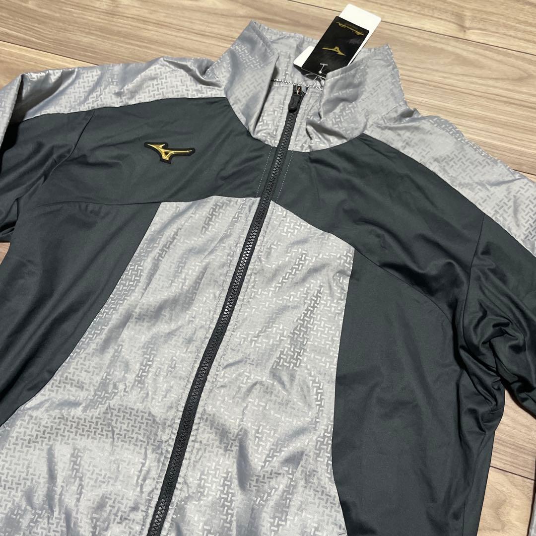 ミズノプロ ウィンドブレーカー ブレスサーモ チタニウム L