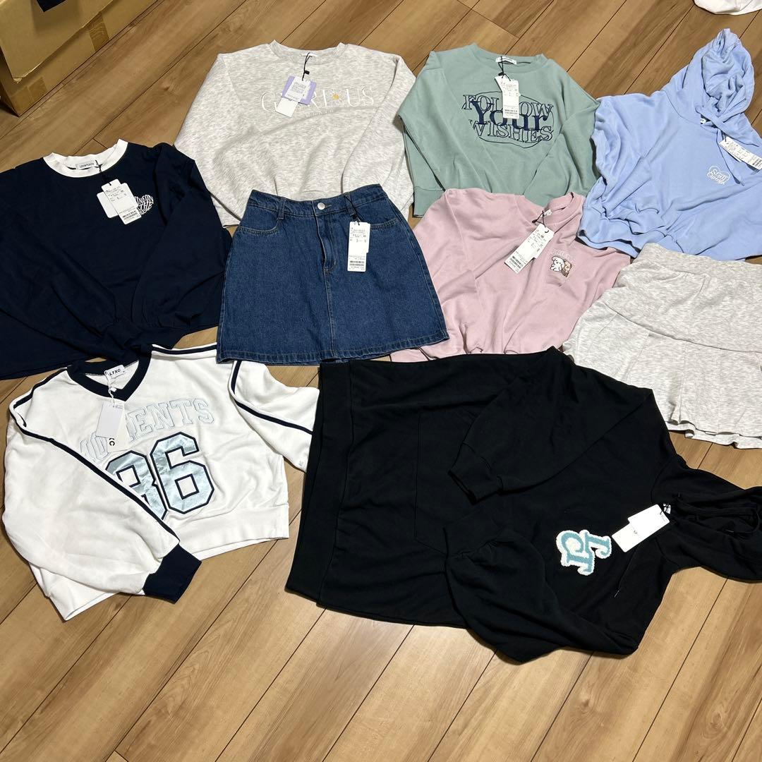 新品未使用　ラブトキシック 超豪華まとめ売り　セトア　トレーナー　スカパン