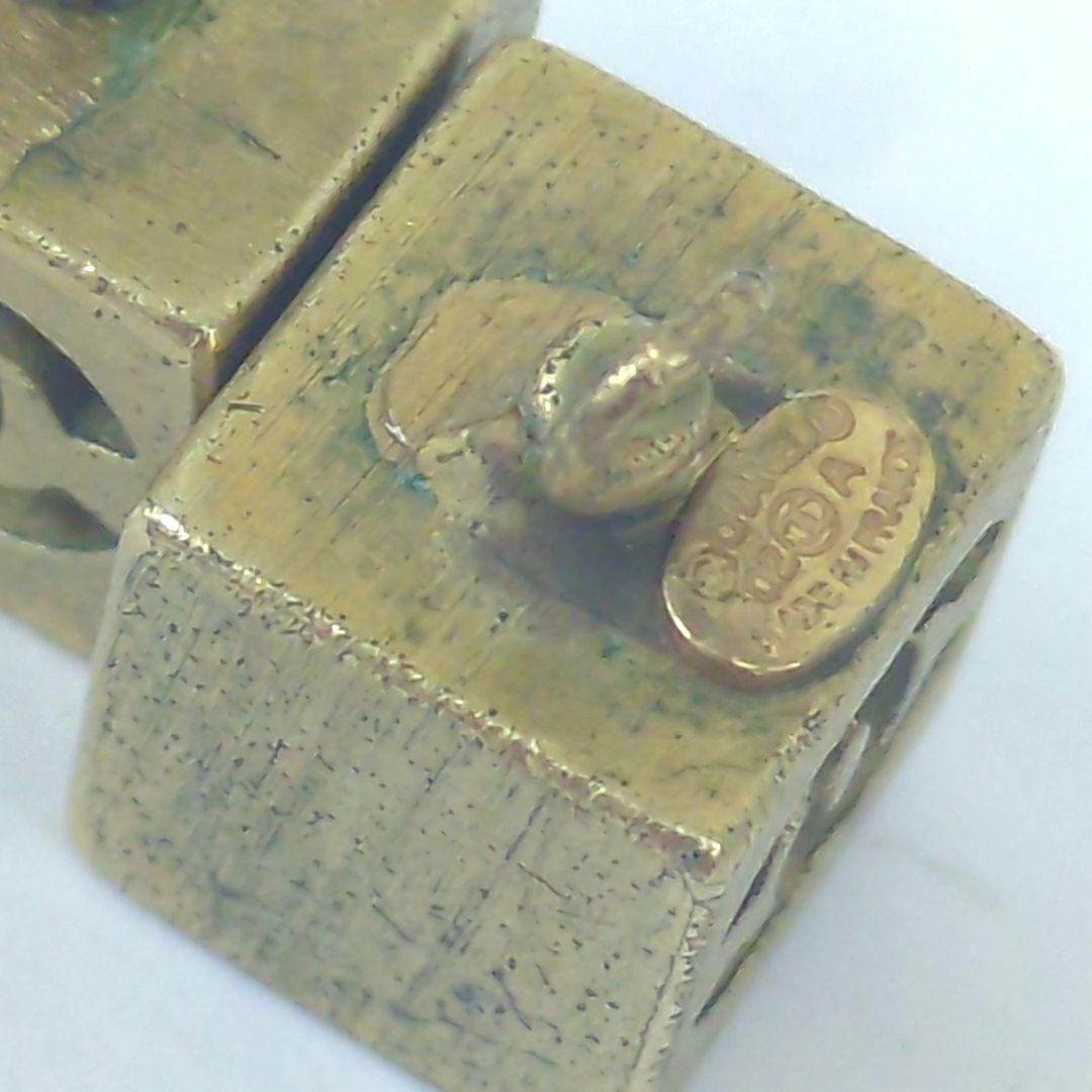 CHANEL　シャネル　ココマーク　キューブ　チャーム　（ピアス用）