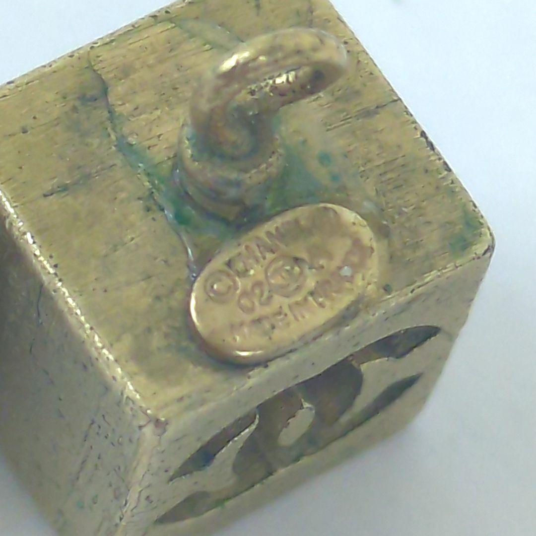 CHANEL　シャネル　ココマーク　キューブ　チャーム　（ピアス用）