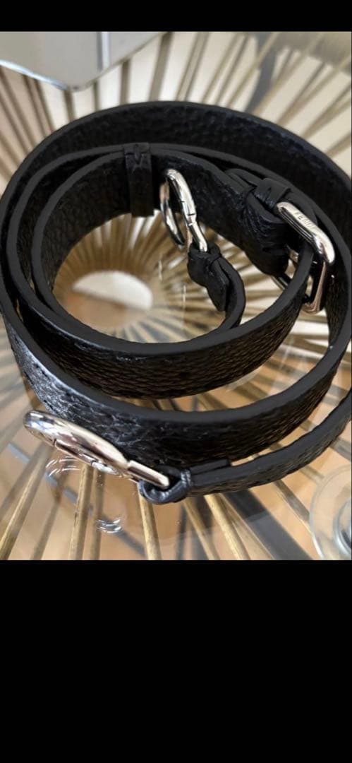 専用　FENDI 黒 レザー ハンドバッグ