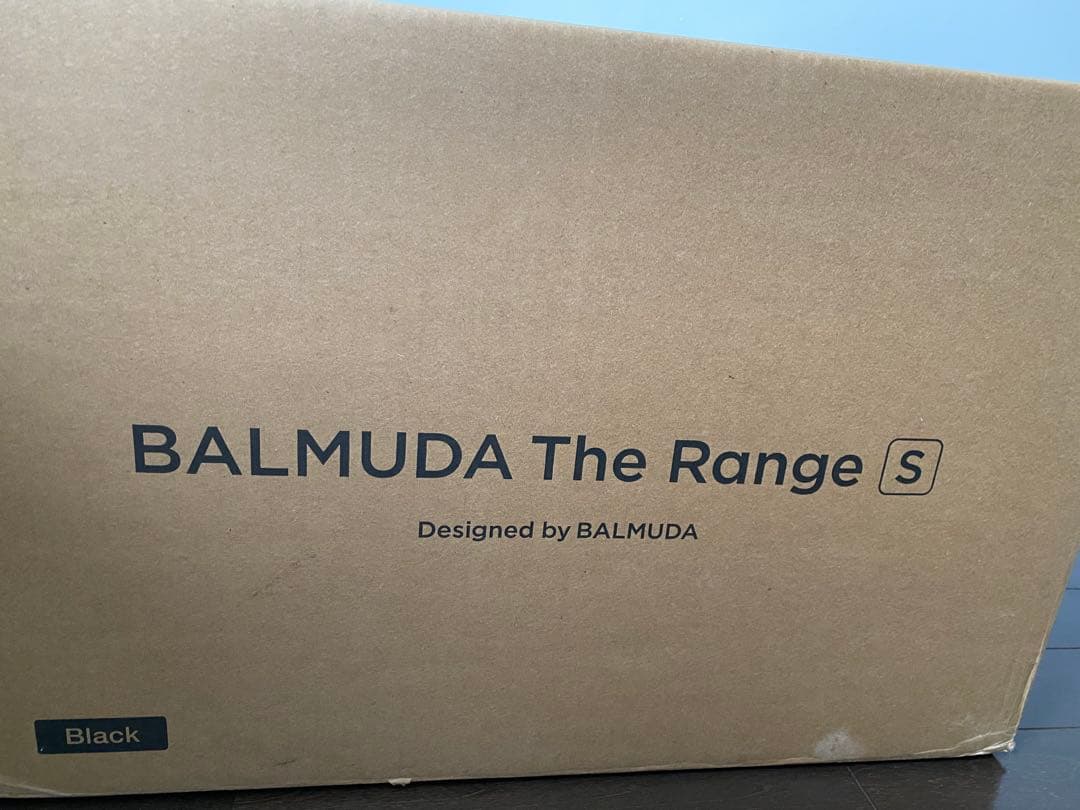 【新品未開封】BALMUDA The Range S ブラックKRN01JP