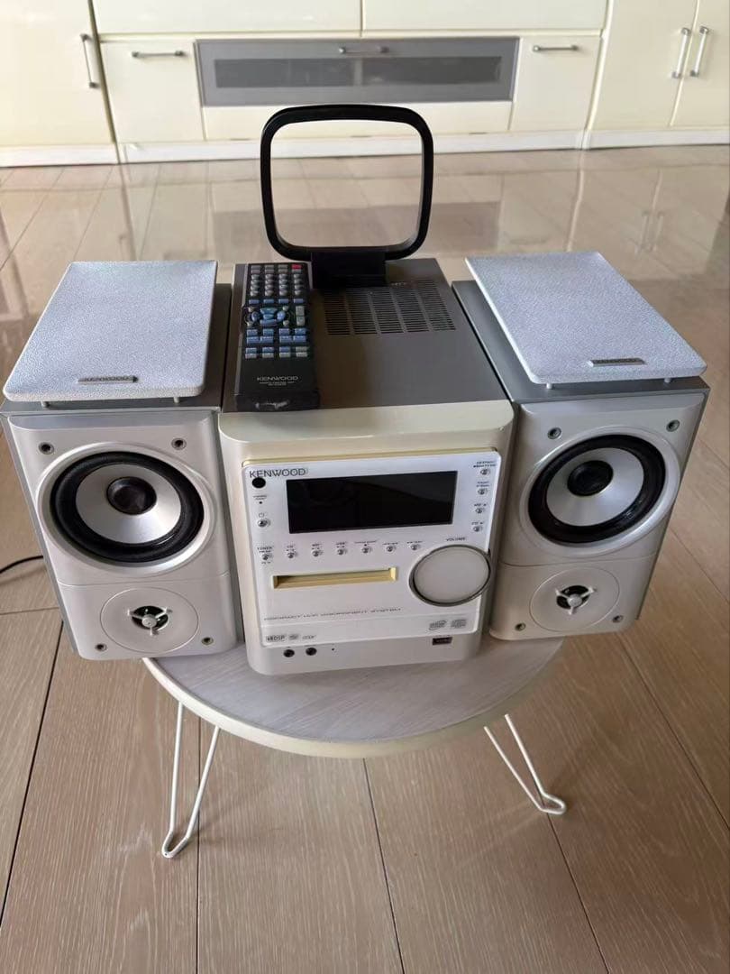 KENWOOD NDL-100MD CD/MD/USBミニコンポ ホワイト