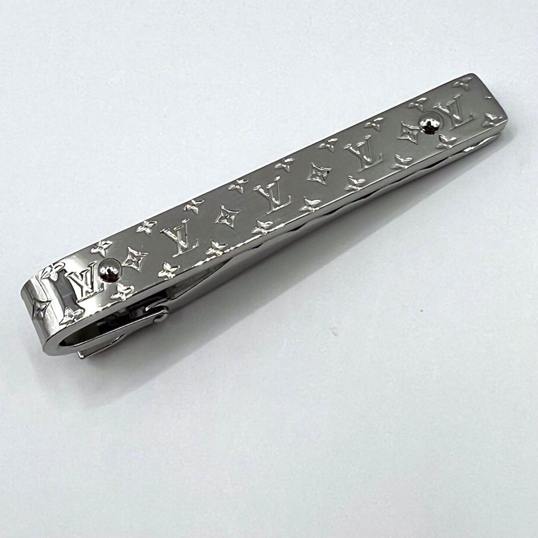 【未使用に近い】ルイヴィトン モノグラム ボールド ネクタイピン