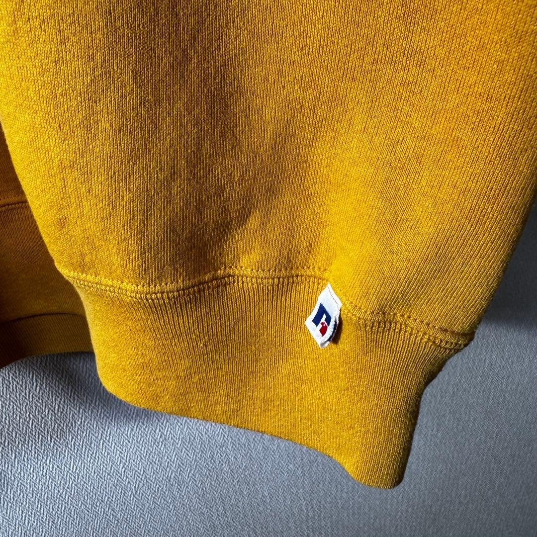 ひ*ぃ様 激レアカラー‼️90s USA製 RUSSELL PLAIN 無地 プ