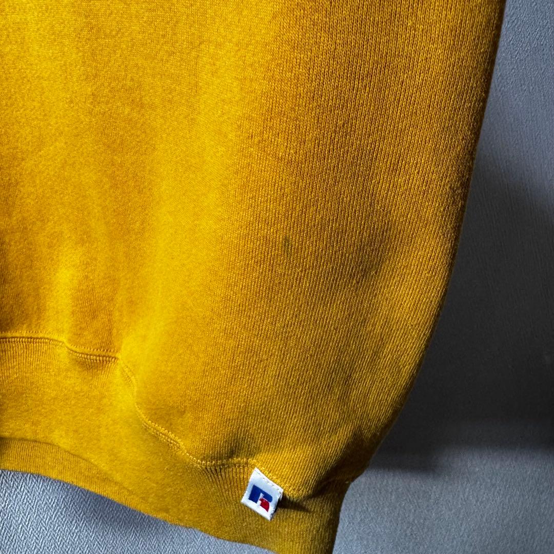 ひ*ぃ様 激レアカラー‼️90s USA製 RUSSELL PLAIN 無地 プ