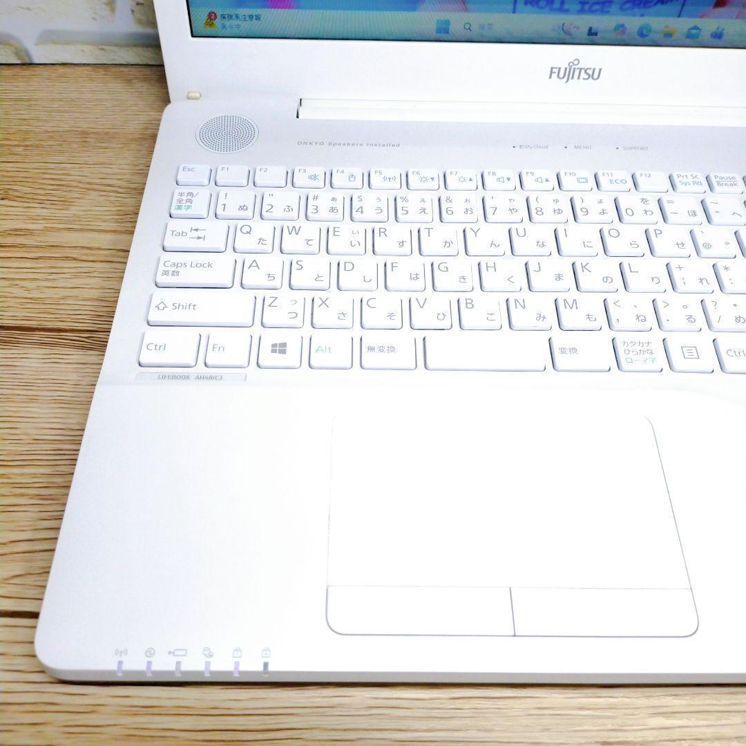 美品♡高性能i7♪富士通ノートパソコン☆Windows11☆DVD カメラ付き