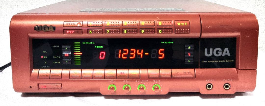 UGA UGA-01 カラオケ機器【ジャンク品】