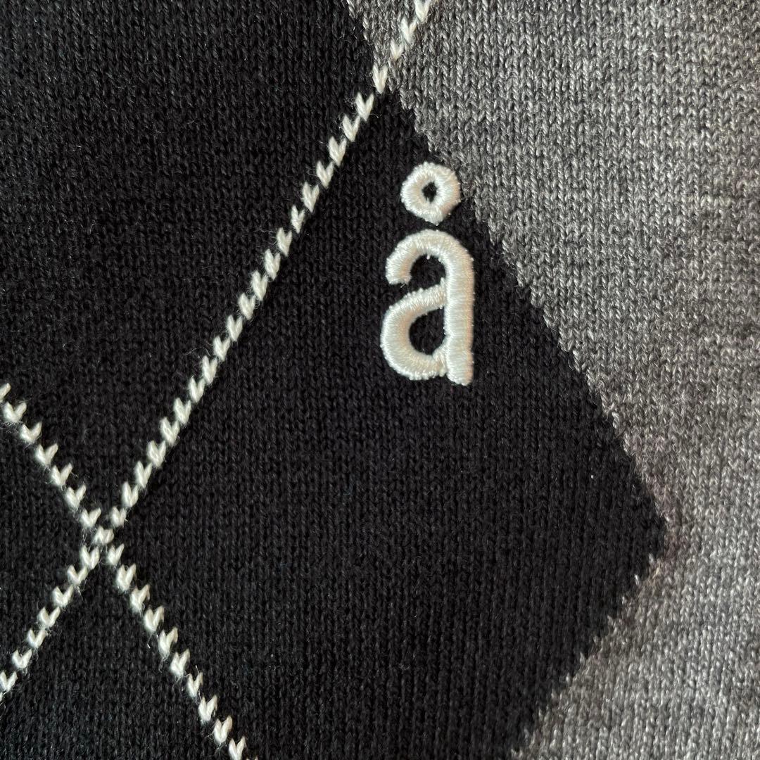 ミンク★ ナゴンスタンス spring argyle vest ベスト