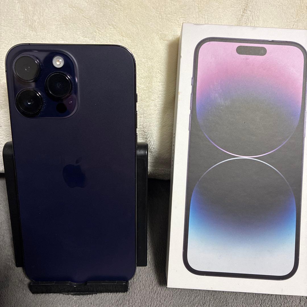 う*ん様 Apple iPhone 14 Pro max ディープパープル 本体