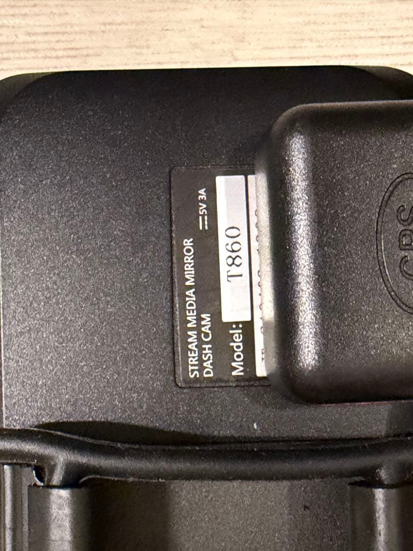 m*a様 JADO ドライブレコーダー ミラー型 分離 前後カメラ T860