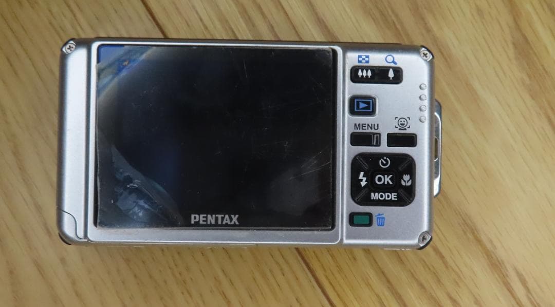 PENTAX Optio W80 レッド 本体と付属品