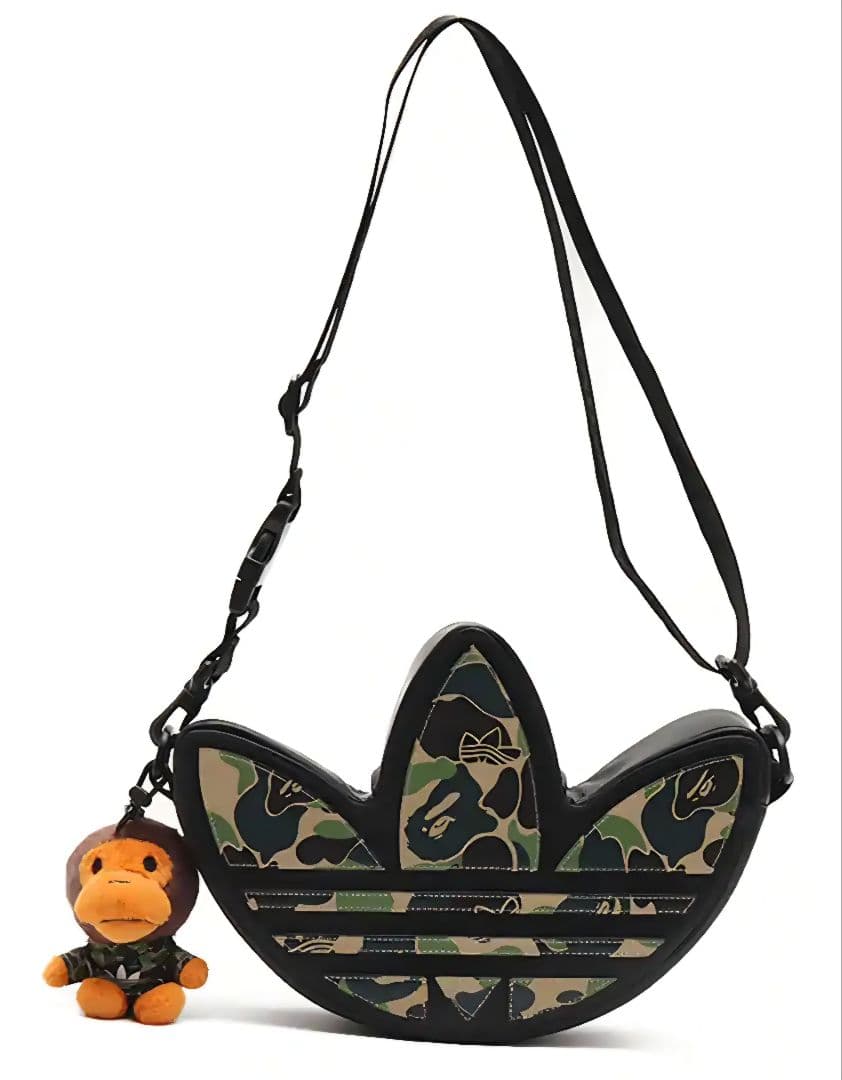 バッグ A BATHING APE x adidas Camo Shoulder Bag