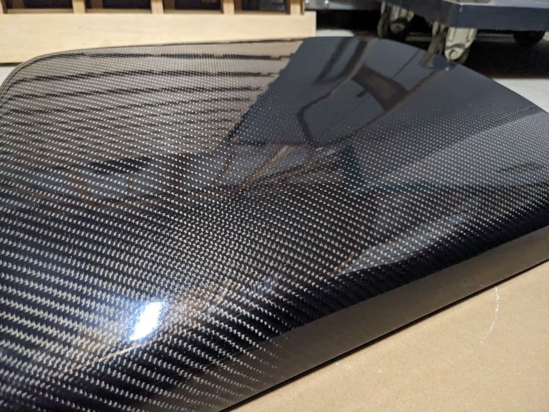 GDB GDA インプレッサ　ウェットカーボン？　ボンネットダクト