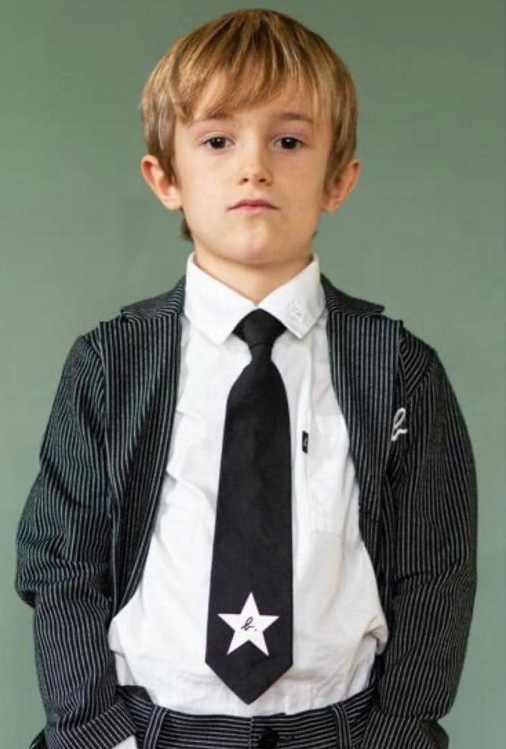 (タグ付き新品) agnis b. ミラノジャージー ストライプジャケット