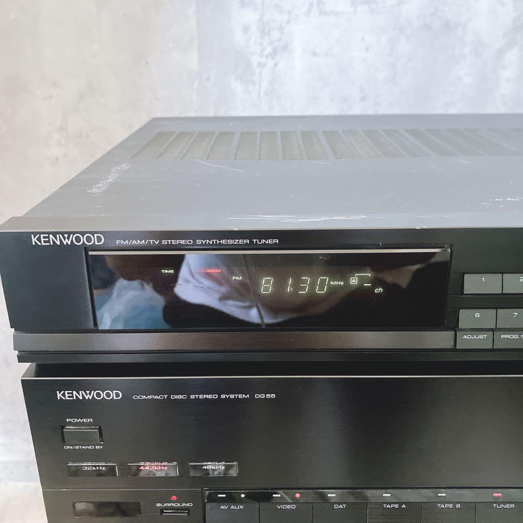 【希少】ケンウッド ROXY DG55 チューナー アンプ グライコ R-5E
