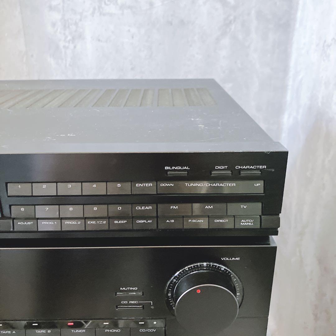 【希少】ケンウッド ROXY DG55 チューナー アンプ グライコ R-5E