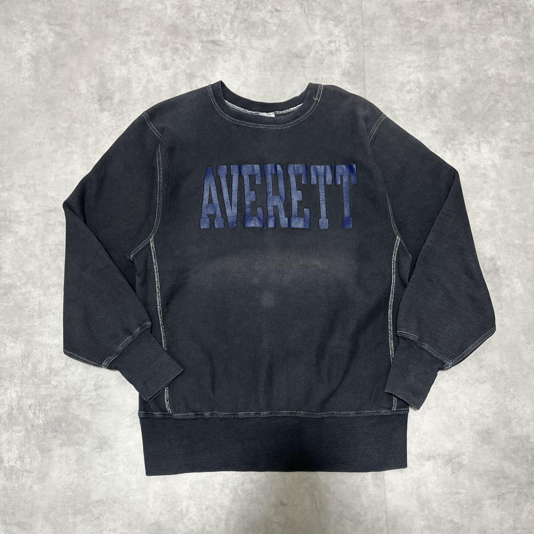 90s チャンピオン リバースウィーブ USA製 ブラック サイズL 刺繍タグ