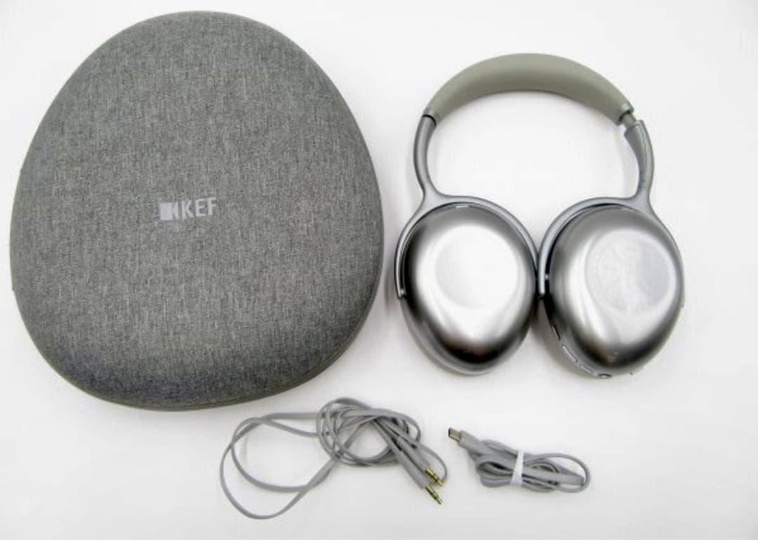 美品 KEF Mu7 ノイズキャンセリング ワイヤレスヘッドホン AptX