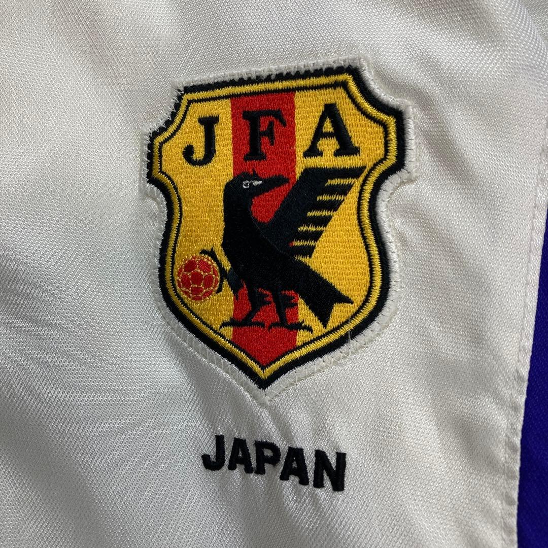 【サッカー１０】希少　アディダス　90sサッカー日本代表　ナイロンジャケッ