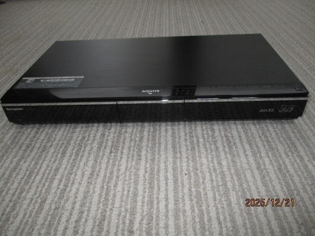 SHARP 3D ブルーレイレコーダーBD-HDW7５